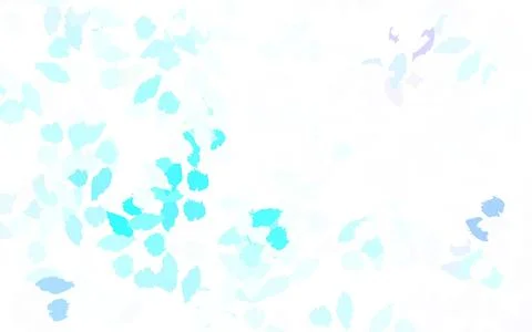 Light BLUE vector pattern with random forms. Illustrazione stock