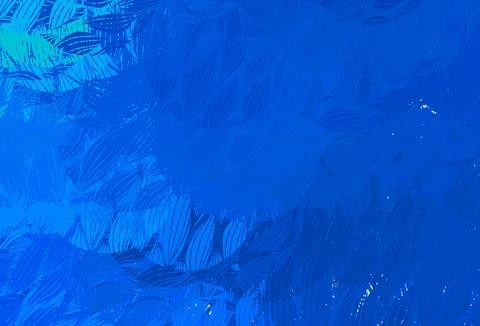 Light BLUE vector pattern with random forms. Stock Illustration