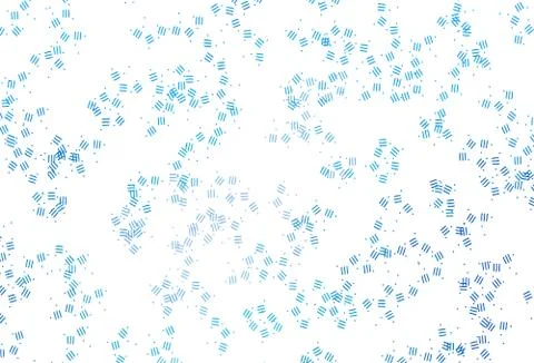 Light BLUE vector pattern with sharp lines, dots. 스톡 일러스트