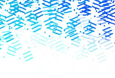 Light BLUE vector pattern with sharp lines. 스톡 일러스트