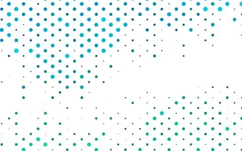 Light BLUE vector pattern with spheres. Stockillustratie