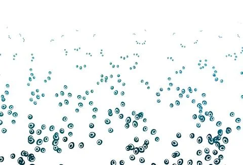 Light BLUE vector pattern with spheres. イラスト素材