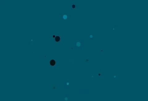 Light BLUE vector pattern with spheres. Stock Illustration