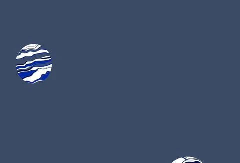 Light blue vector pattern with spheres. Stock Illustration