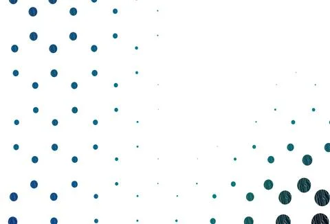 Light blue vector pattern with spheres. 스톡 일러스트