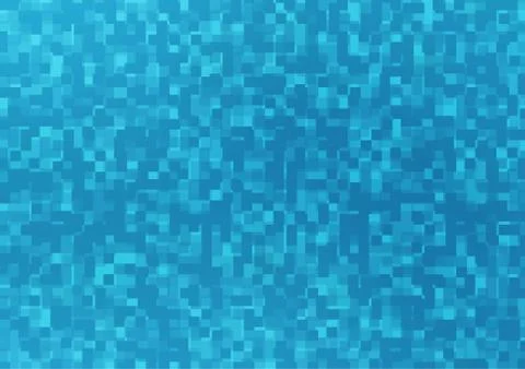 Light BLUE vector pattern in square style. Stock Illustration