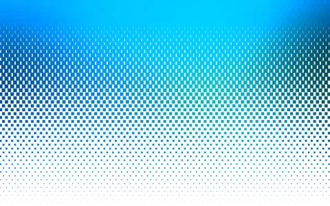 Light BLUE vector pattern in square style. イラスト素材