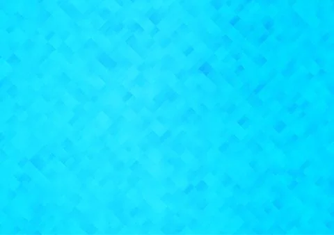 Light BLUE vector pattern in square style. Illustrazione stock