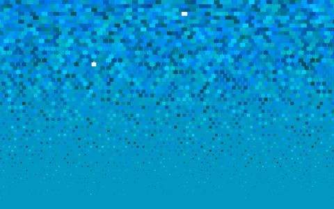 Light BLUE vector pattern in square style. 스톡 일러스트
