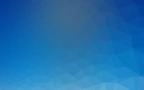 Light BLUE vector polygon abstract background. Stock Illustration