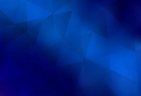 Light BLUE vector polygon abstract backdrop. Stock Illustration