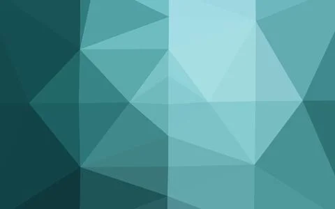 Light BLUE vector polygon abstract backdrop. Illustrazione stock