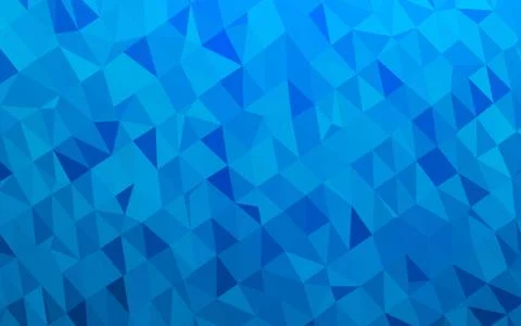 Light BLUE vector polygonal background. イラスト素材