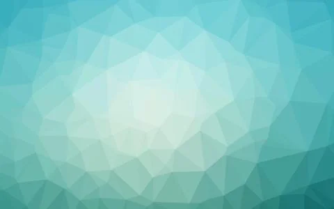 Light BLUE vector polygonal background. Stock Illustration