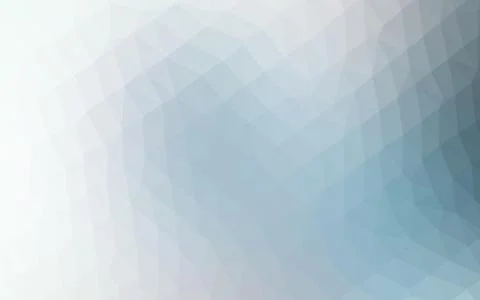 Light BLUE vector polygonal pattern. Illustration