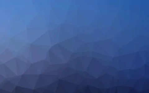 Light BLUE vector polygonal pattern. Stock Illustration