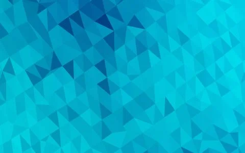 Light BLUE vector polygonal pattern. 스톡 일러스트