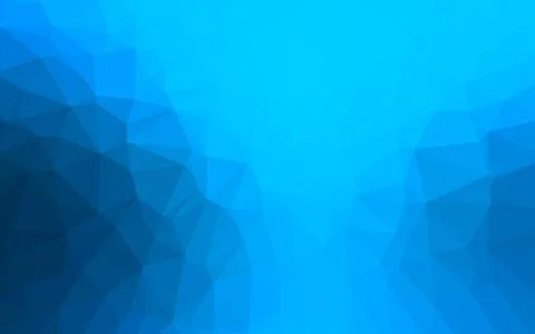 Light BLUE vector polygonal pattern. イラスト素材