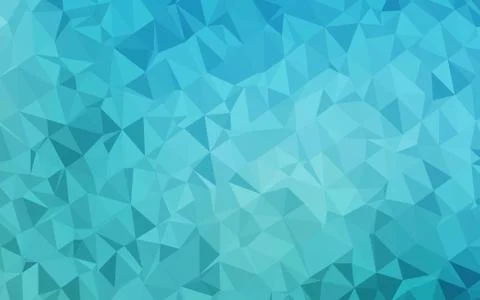 Light BLUE vector polygonal pattern. イラスト素材