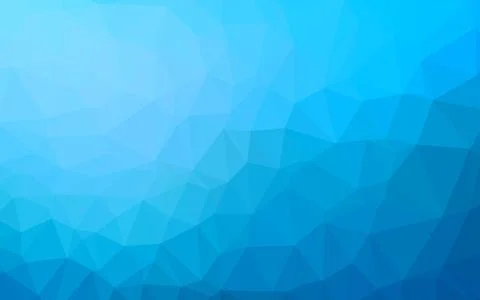 Light BLUE vector polygonal pattern. Stock Illustration