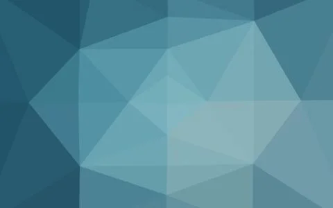 Light BLUE vector polygonal template. Illustrazione stock