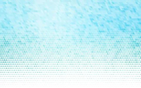 Light BLUE vector seamless backdrop with lines, triangles. Stock Illustration