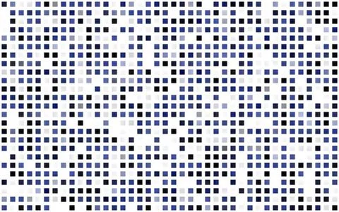 Light BLUE vector seamless background with rectangles. Illustrazione stock