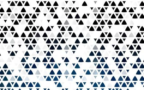 Light BLUE vector seamless pattern in polygonal style. 스톡 일러스트