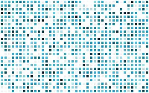 Light BLUE vector seamless pattern in square style. イラスト素材