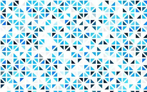 Light BLUE vector seamless pattern in polygonal style. 스톡 일러스트