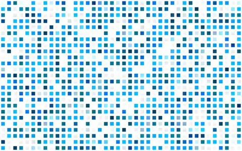 Light BLUE vector seamless pattern in square style. イラスト素材