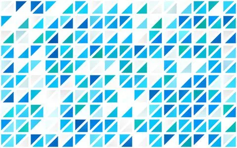 Light BLUE vector seamless texture in triangular style. 스톡 일러스트