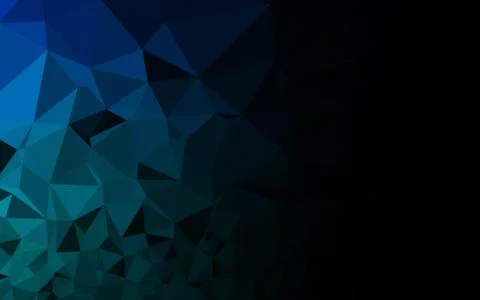 Light BLUE vector shining hexagonal pattern. 스톡 일러스트