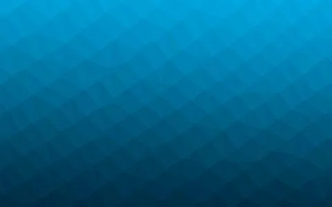 Light BLUE vector shining triangular pattern. Illustrazione stock