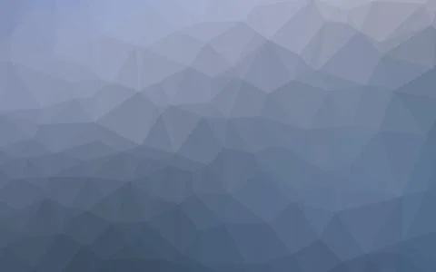 Light BLUE vector shining triangular pattern. Stock Illustration