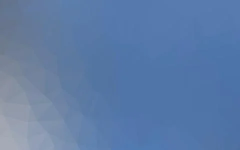 Light BLUE vector shining triangular pattern. Stock Illustration