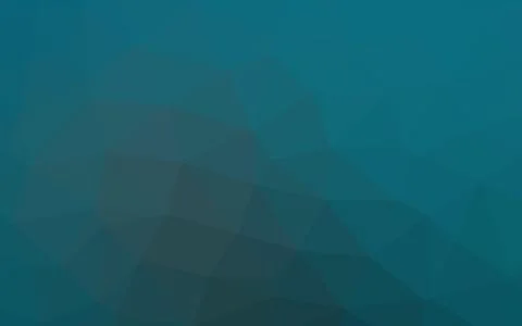 Light BLUE vector shining triangular pattern. Stock Illustration