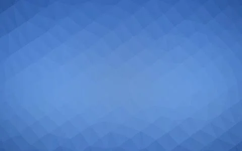 Light BLUE vector shining triangular background. Stockillustratie