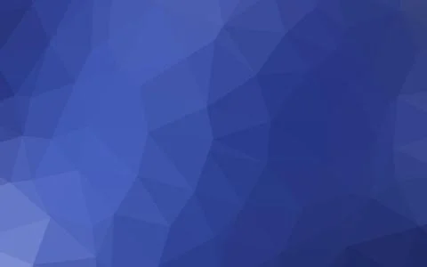 Light BLUE vector shining triangular background. Stock Illustration