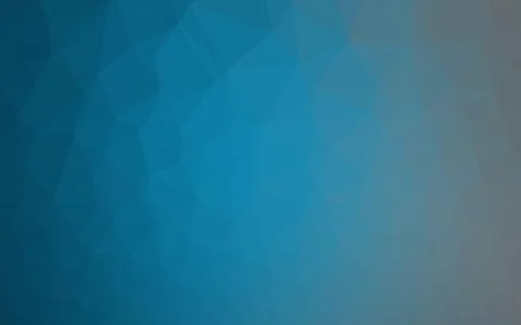 Light BLUE vector shining triangular template. Illustrazione stock