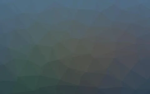 Light BLUE vector shining triangular pattern. Illustrazione stock