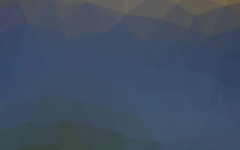 Light BLUE vector shining triangular template. Stock Illustration