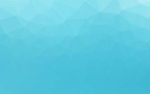 Light BLUE vector shining triangular template. Illustrazione stock