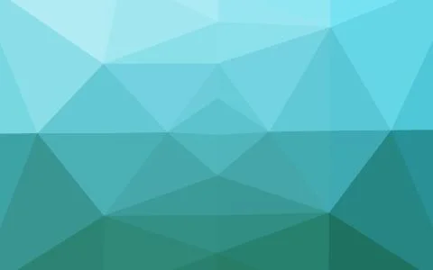 Light BLUE vector shining triangular pattern. Illustrazione stock