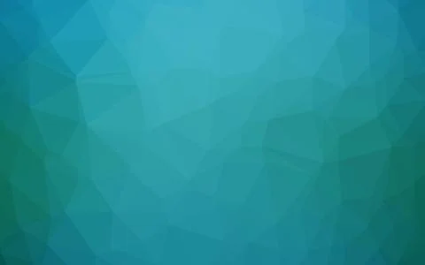 Light BLUE vector shining triangular pattern. Stock Illustration