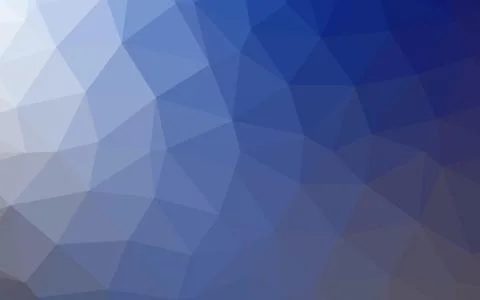 Light BLUE vector shining triangular background. 스톡 일러스트