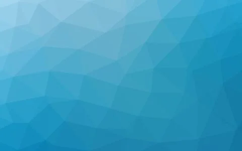 Light BLUE vector shining triangular pattern. Stock Illustration