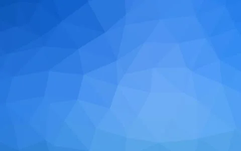 Light BLUE vector shining triangular pattern. イラスト素材