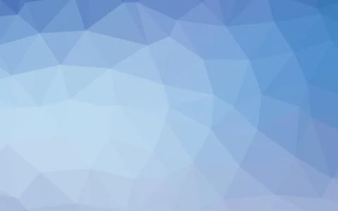 Light BLUE vector shining triangular pattern. 스톡 일러스트