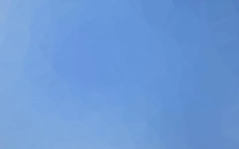 Light BLUE vector shining triangular pattern. Stock Illustration